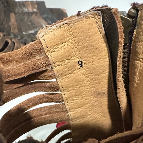 Sbicca Vintage Collection Yani Huarache Leather Heels - Picture 7 of 7